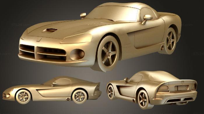 Vehicles (Dodge Viper, CARS_1335) 3D models for cnc